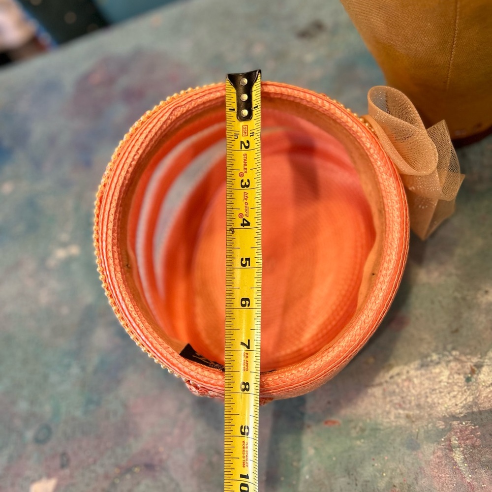 Pink Pearled Flapper Hat - Picture 11 of 11